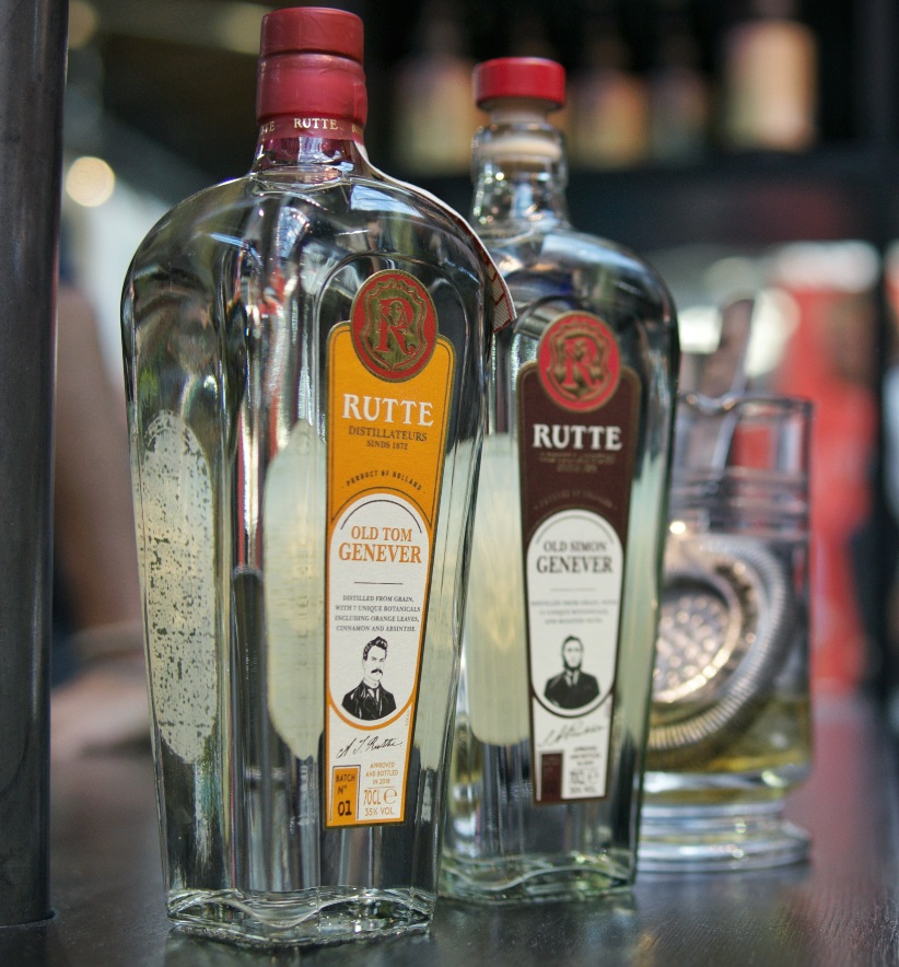 Rutte Old Tom and Old Simon Genever