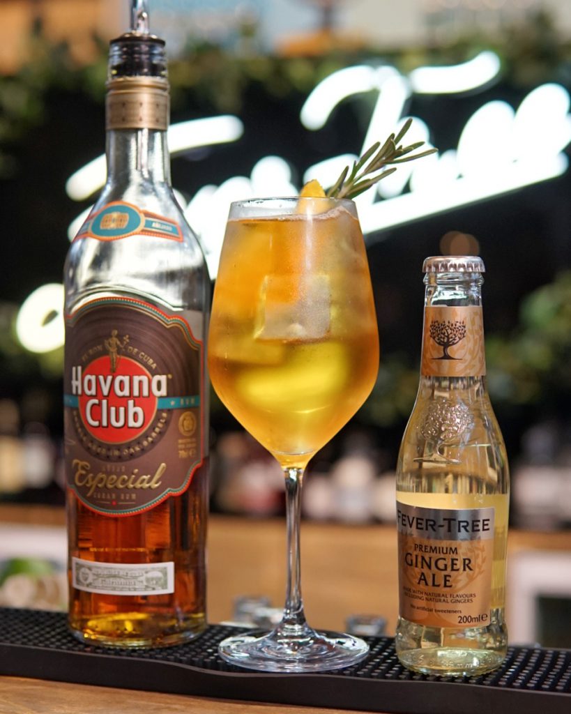 Havana X Fever-Tree Ginger Ale